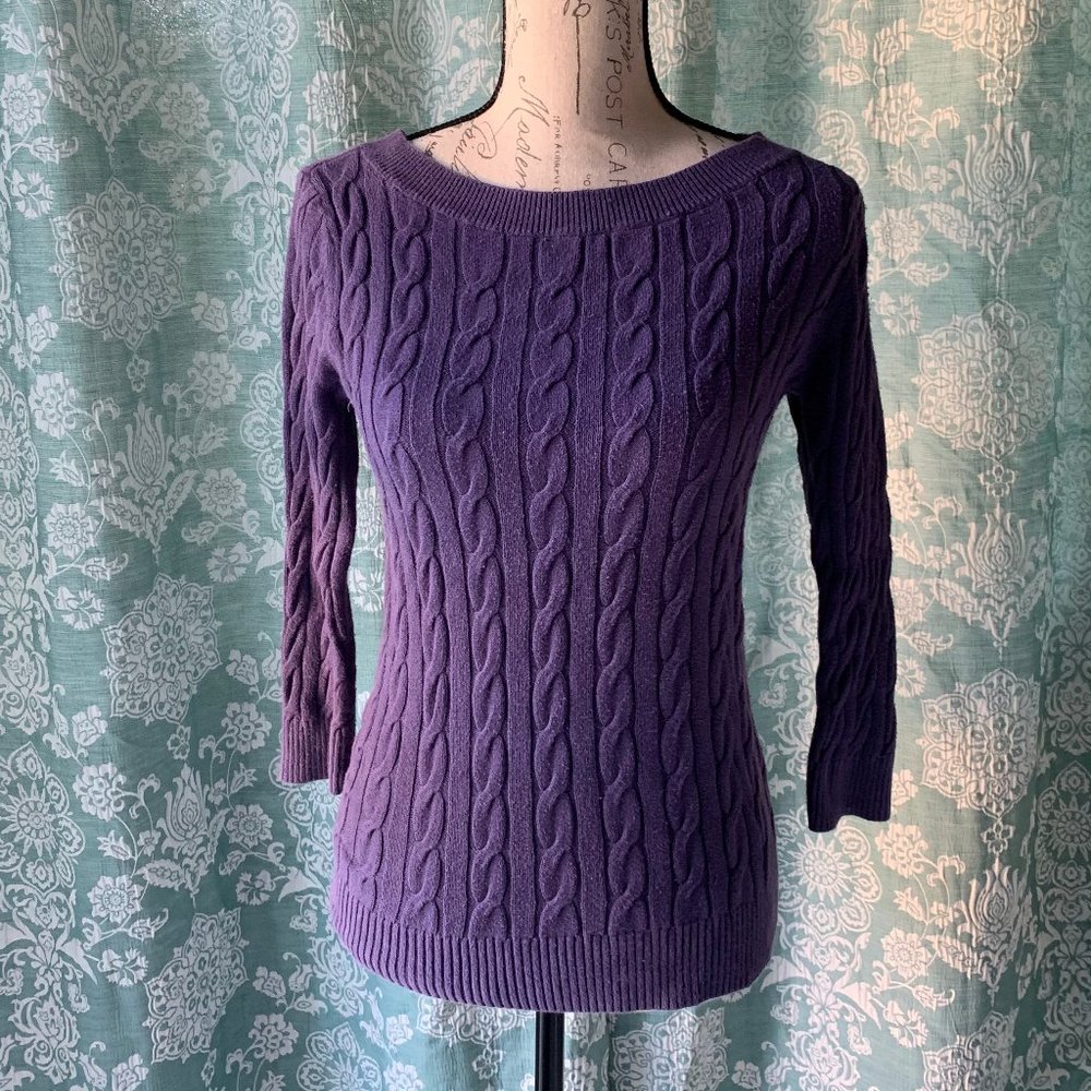 Loft Cable-Knit Sweater